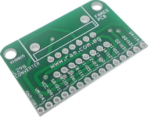 L298 to Pin Header (PCB)