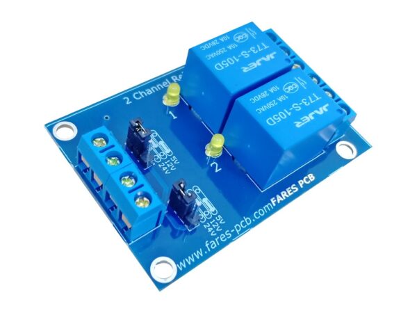 2-Channel Relay Module (5V/12V/24V) RM2V