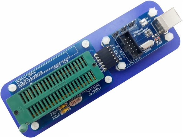 USBasp AVR Programmer with Adapter