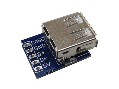 USB Type A Female to Pin Header