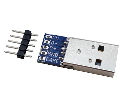 USB Type A Male to Pin Header