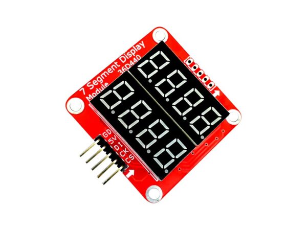 4+4 Digits 0.36” 7-Segment Display Module 36D440