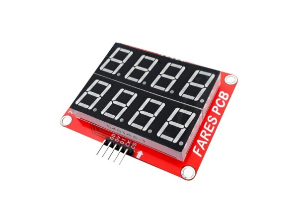 4+4 Digits 0.56” 7-Segment Display Module 56D440
