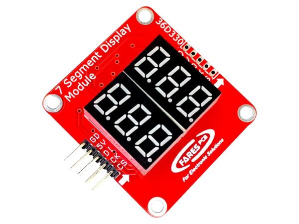 3+3 Digits 0.36” 7-Segment Display Module 36D330