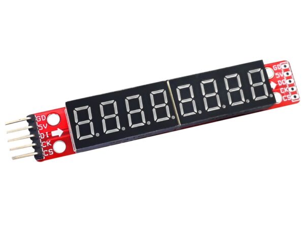 8 Digits 0.36” 7-Segment Display Module 36D800