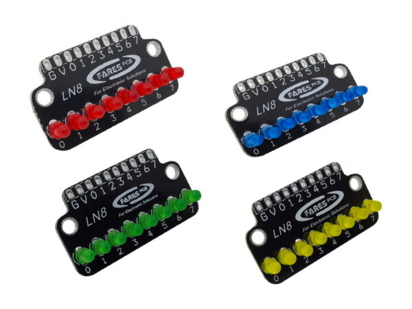 8-LED Active Low Module (LN8)