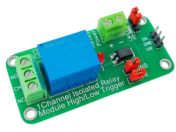 1-Channel High/Low Trigger Relay Module (24V) Opto-isolated RM124I