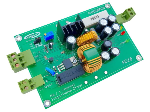 6A Single Channel Proportional Valve Driver (PD16)