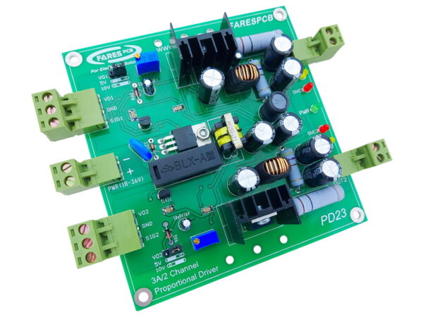 3A Dual Channel Proportional Valve Driver (PD23)