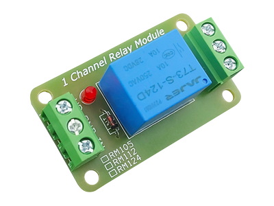 1-Channel Active High Relay Module (24V) RM124