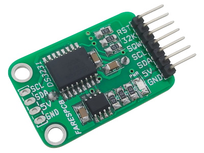Real Time Clock Module (DS3231 & 4K Memory 24C32)