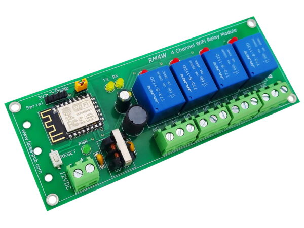 4-Channel Wireless Relay Module ESP-12F (RM4W)