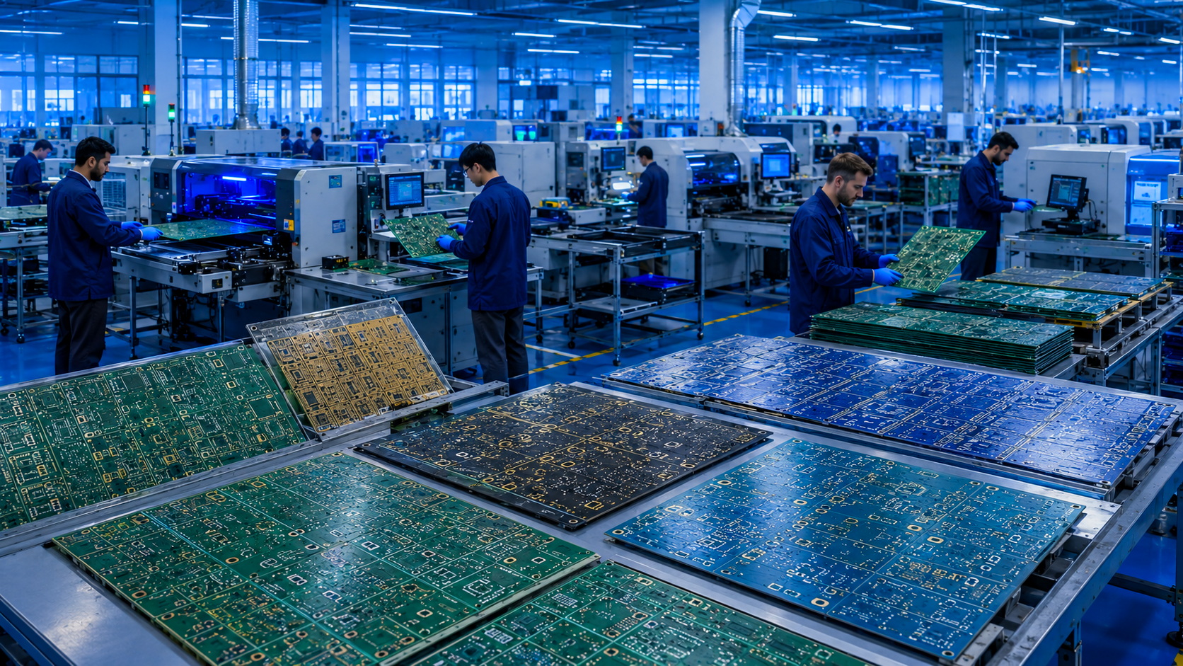 Industrial-Grade PCB Fabrication & Manufacturing