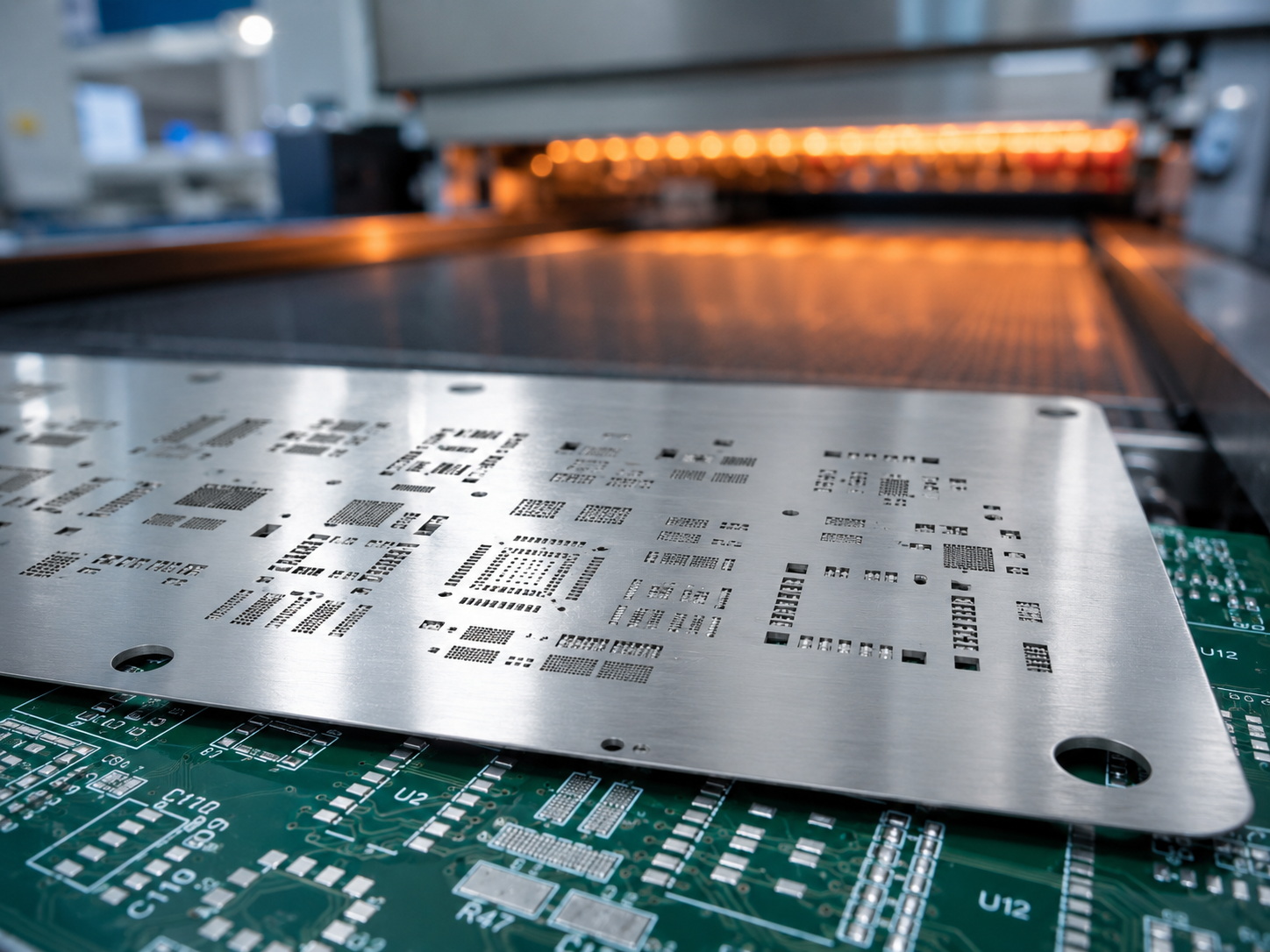 Stencil & Reflow Assembly