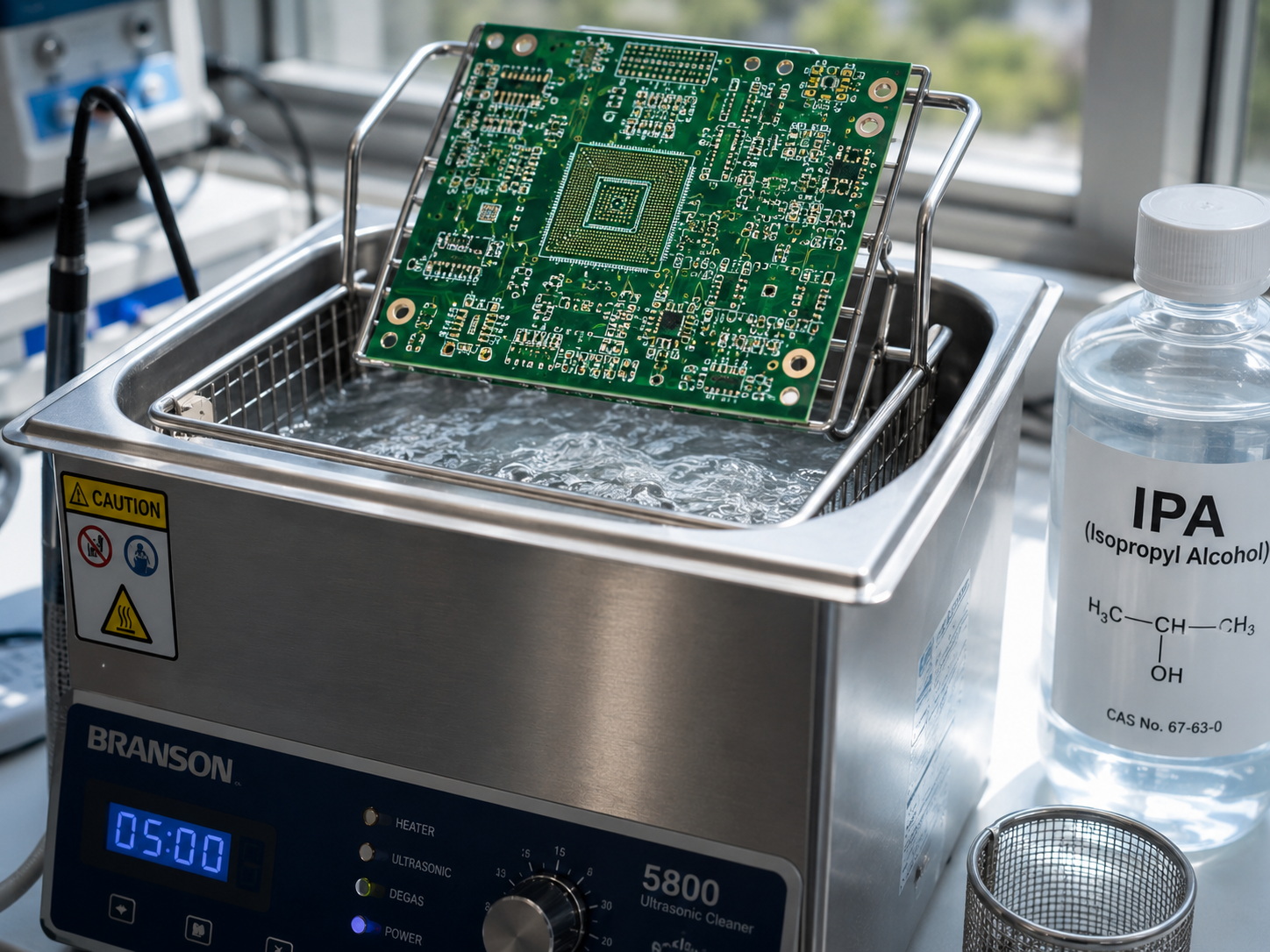 Ultrasonic & Chemical Cleaning